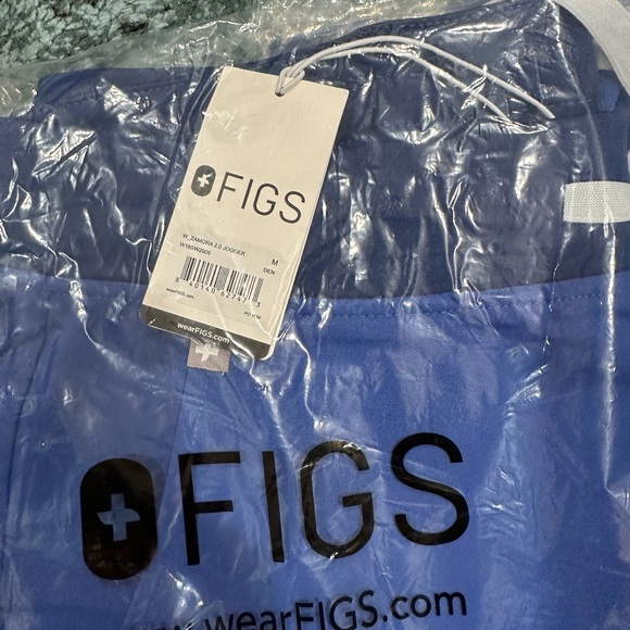 Figs Scrubs Set NWT- Rafaela & Zamora Jogger - Denim - Picture 4 of 4